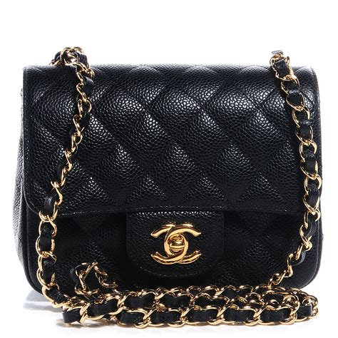 chanel mini flap caviar.